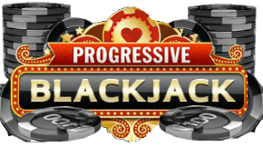 Betting on progressive blackjack